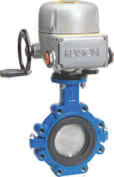 Keystone 320-112/ 65 Vlinderklep m/Servomotor.KPE063/230